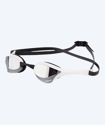 Arena Elite swim goggles - Cobra Ultra SWIPE Mirror - White/silver