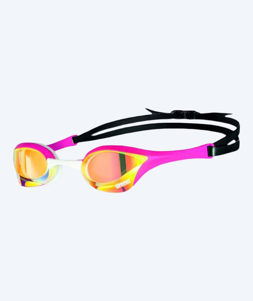 Arena Elite swim goggles - Cobra Ultra SWIPE Mirror - Pink/gold