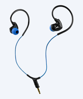 H2OAudio waterproof earphones - Surge SX10 Short Cord - Blue