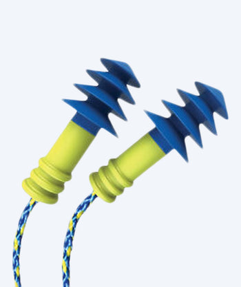 Mack´s earplugs for swimming 1 pair - Ear Seals - Blue/yellow