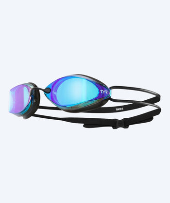 TYR swim goggles - Tracer X-Racing Mirrored - Dark blue