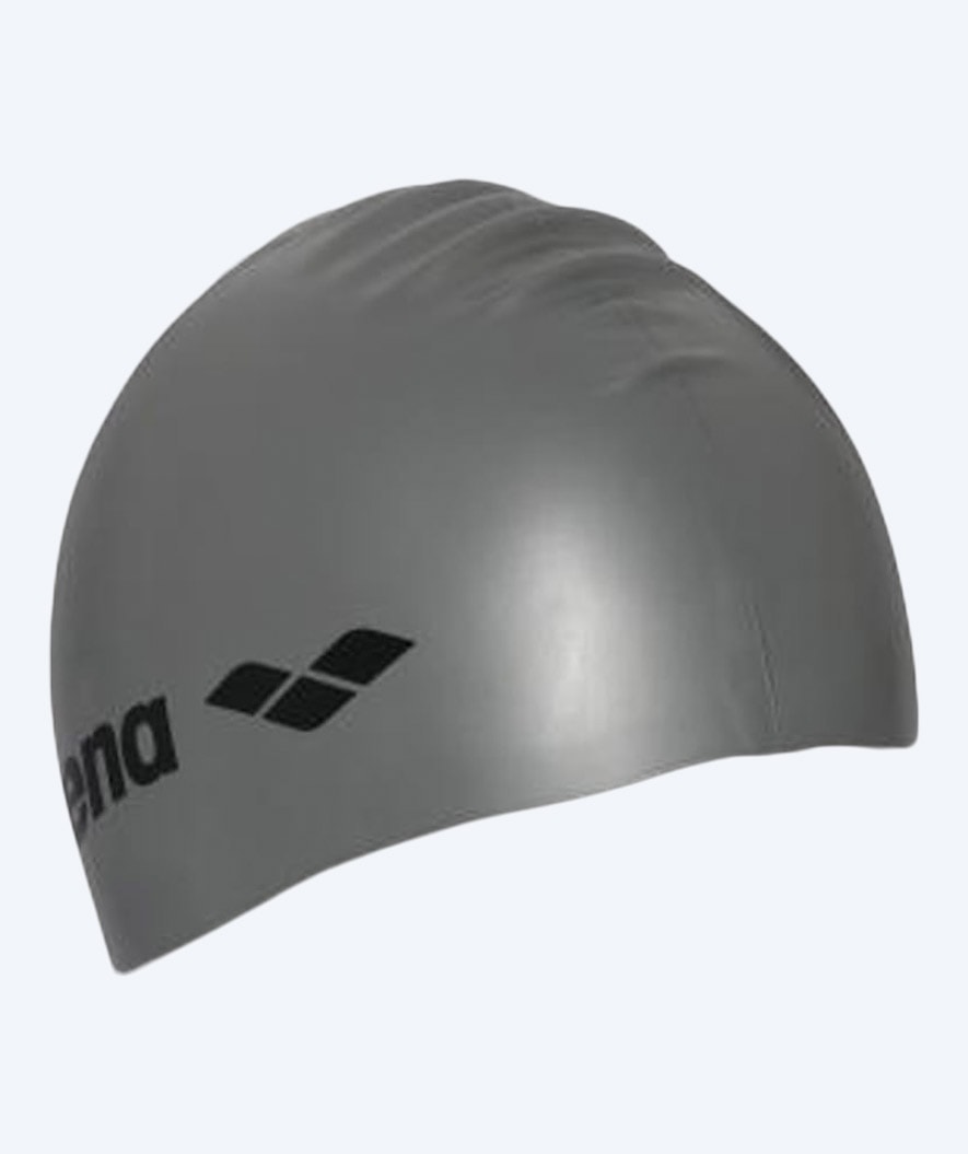 Arena swimming cap - Classic Silicone - Grey/silver