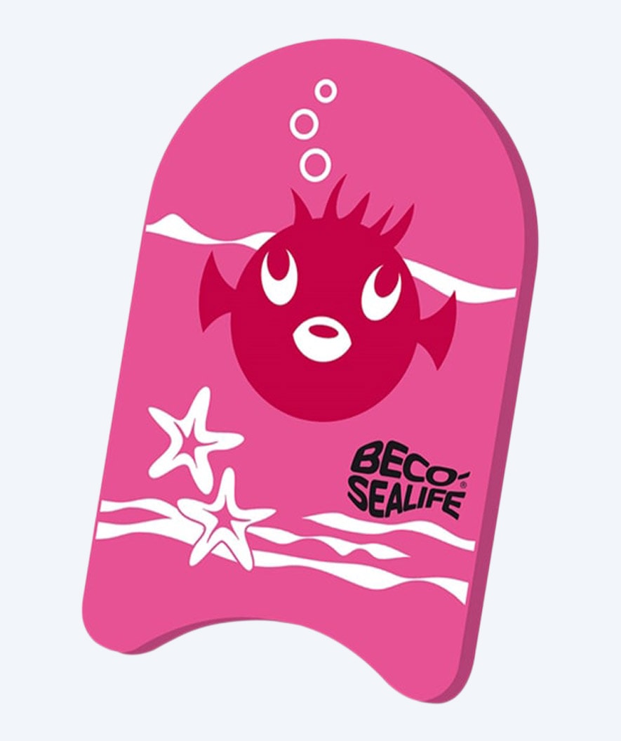 Beco kickboard for kids (0-6) - Sealife - Light pink