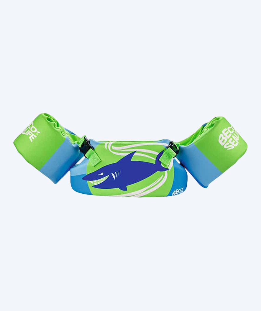 Beco float set (belt + swim fins) for kids (2-6) - Sealife - Green