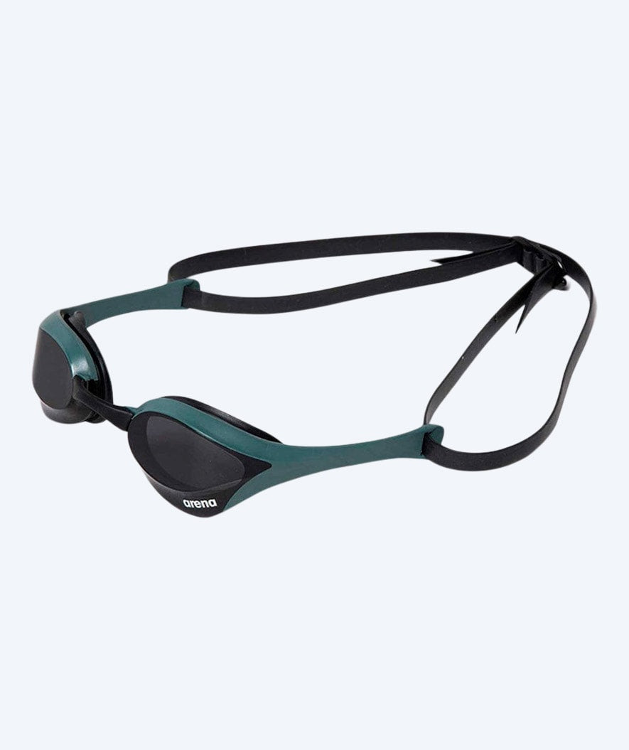 Arena swim goggles - Cobra Ultra SWIPE - Dark green/black