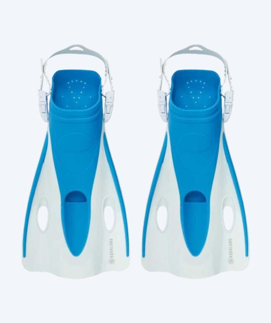 Aqualung diving fins for adults - Twister - Blue/white