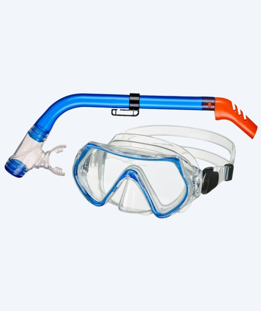 Beco Combo snorkel set for kids (from 4 years) - Ancona - Blue