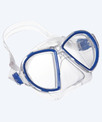 Aqualung diving mask for adults - Duetto - Blue/clear