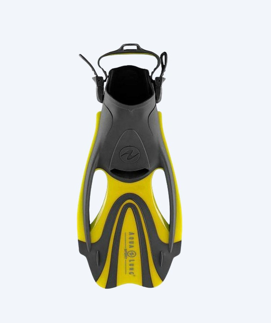 Aqualung diving fins for adults - Zinger - Yellow/grey