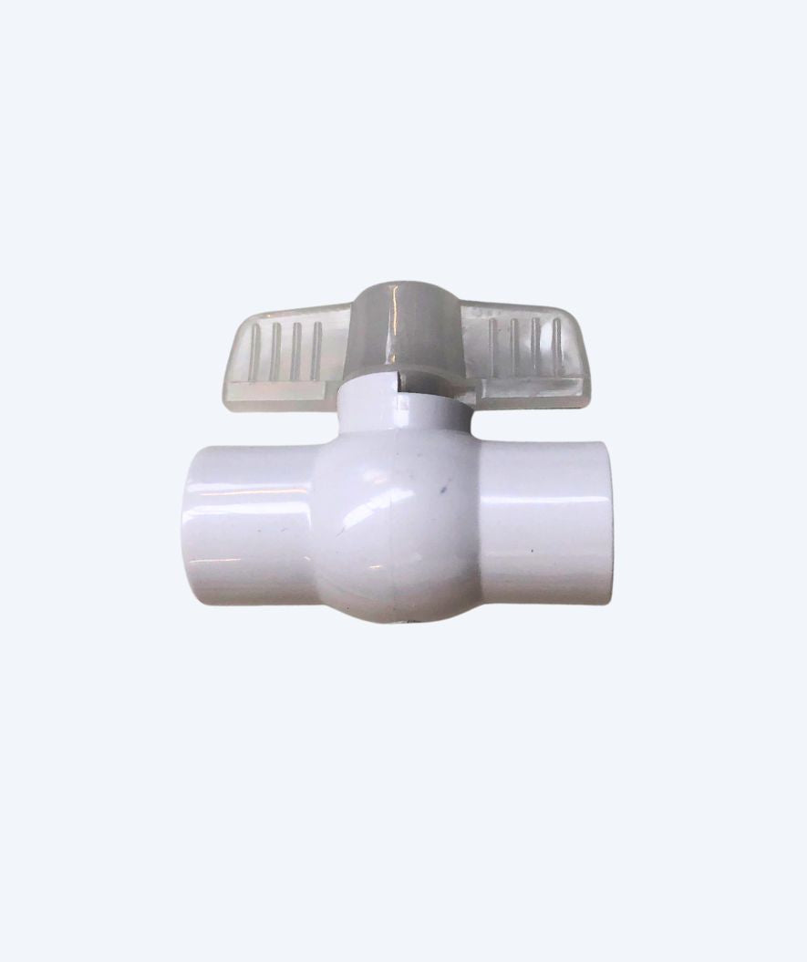 Watery ice bath drain pipe - White