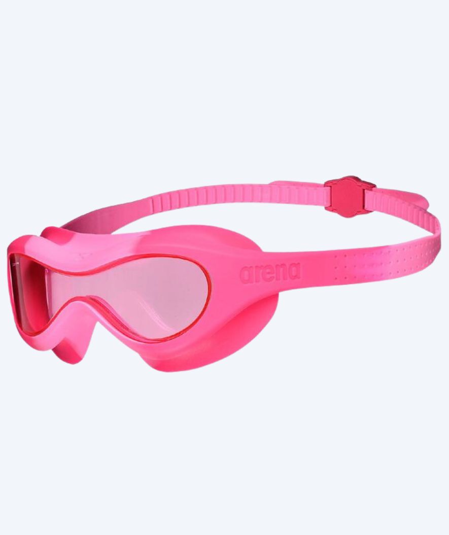 Arena swim mask for kids (2-5) - Spider - Light pink