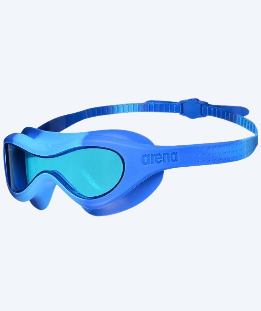 Arena swim mask for kids - Spider - Light blue