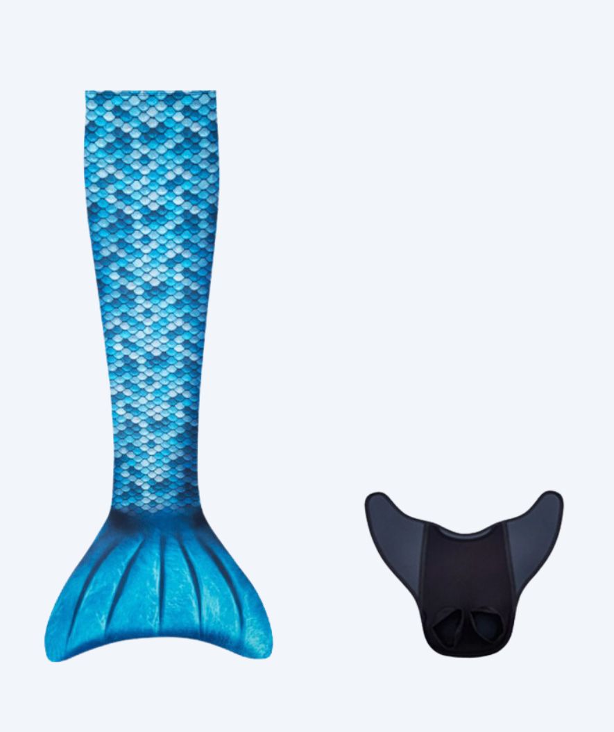 Kuaki Mermaids mermaid tail for kids - Set - Dark blue