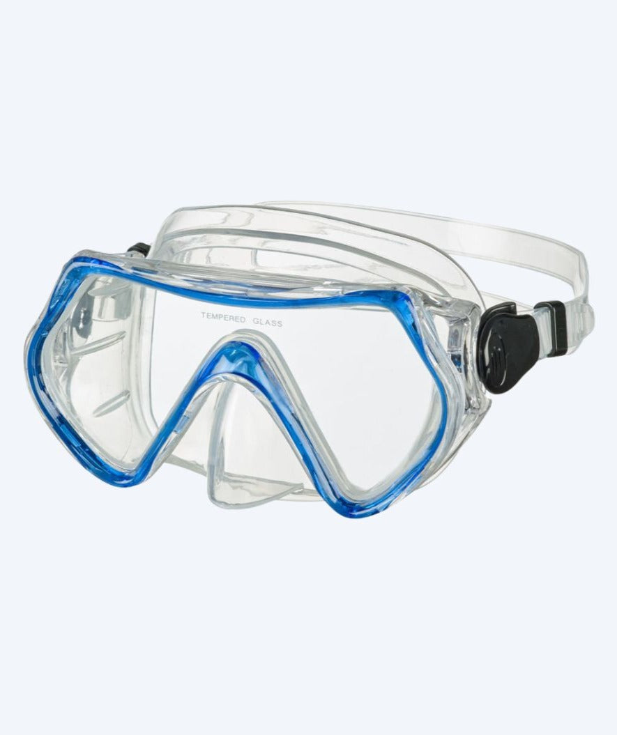 Beco diving mask for kids (from 8 years) - Livorno - Blue
