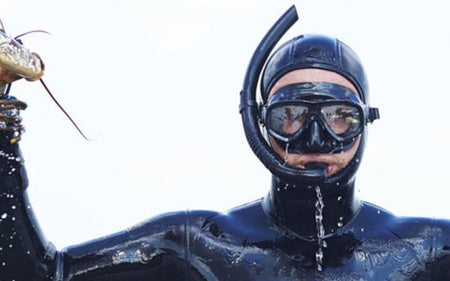 Diving mask with prescription