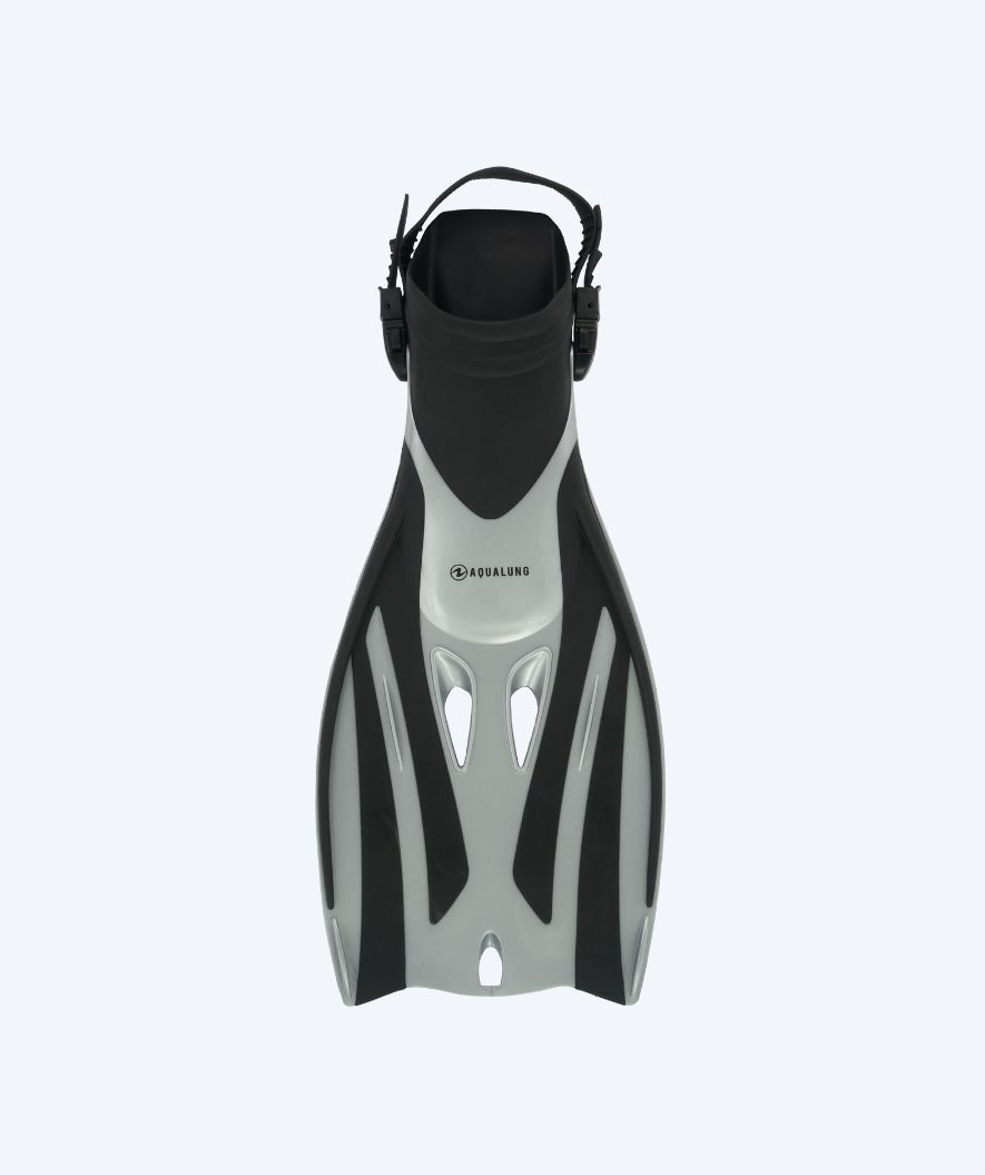 Aqualung diving fins for kids - Fizz - Black/Silver