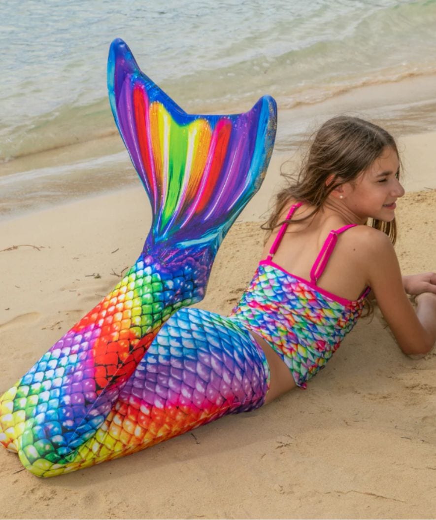 Fin Fun mermaid tail for kids - Set - Rainbow Reef