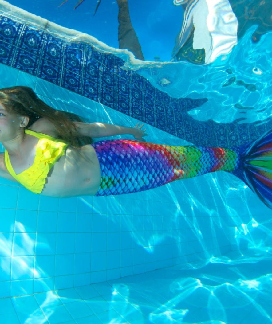 Fin Fun mermaid tail for kids - Set - Rainbow Reef