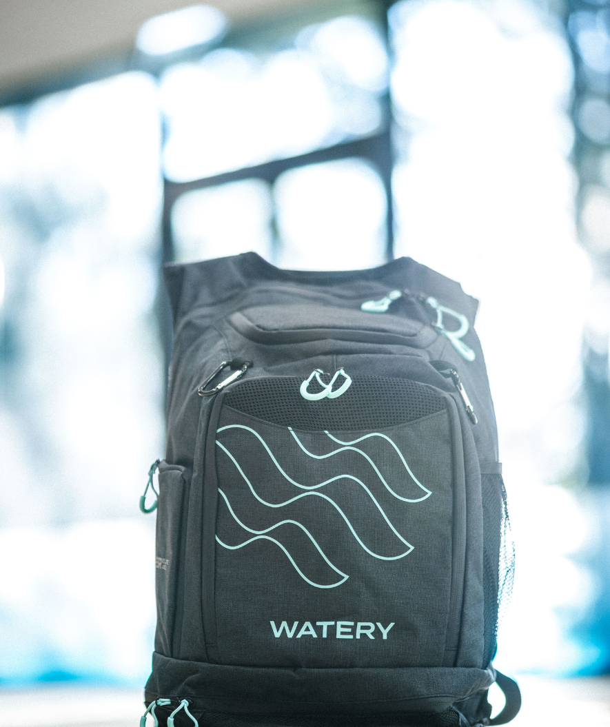 Watery swim bag - Viper Elite 45L - Dark blue/white