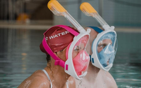 Fullface diving mask