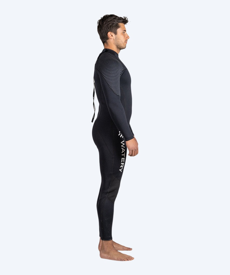 Watery wetsuit for men - Hedgehog (3mm) - Black