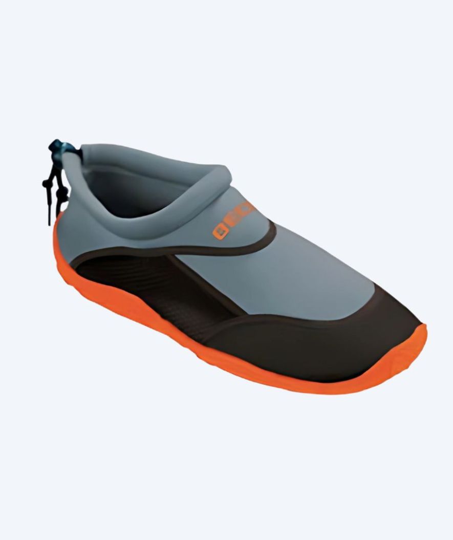 Beco neoprene swim shoes for adults - Grey/orange