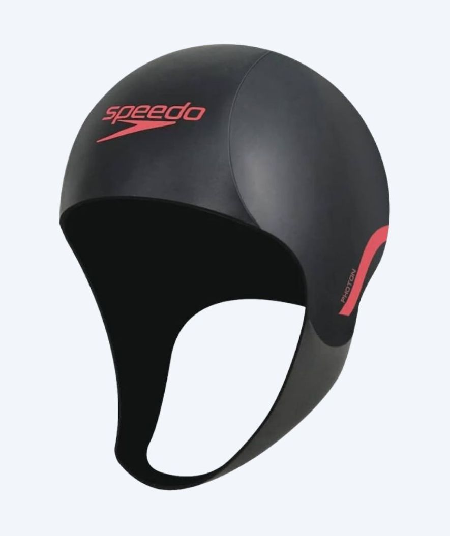 Speedo neoprene hood - Fastskin Photon - Black/red