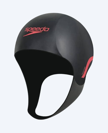 Speedo neopren hætte - Fastskin Photon - Sort/rød