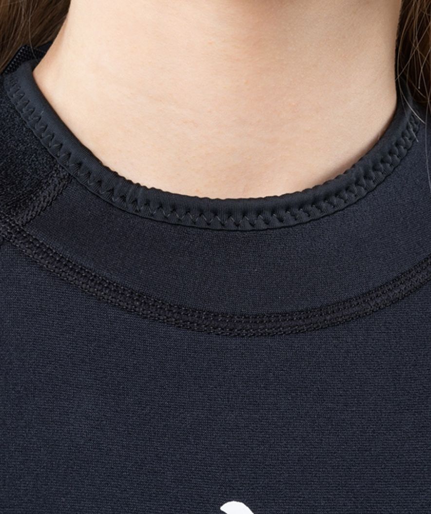 Watery wetsuit for kids - Hedgehog (3mm) - Black