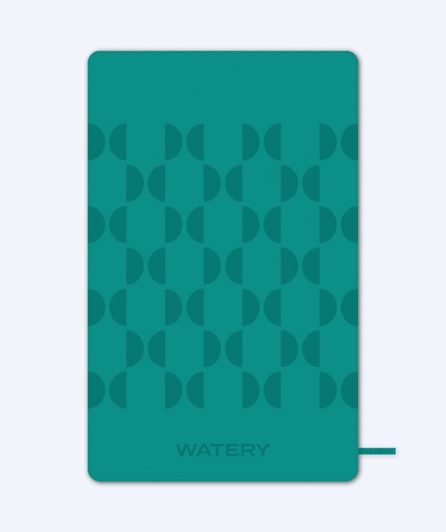 Watery microfiber towel (175 x 110 cm) - Rafferty - Dust Green