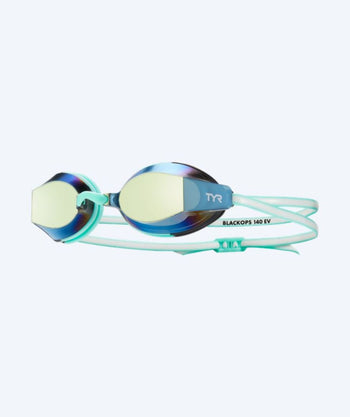 TYR swimming goggles - Blackops 140 EV - Gold/blue