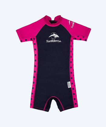 Konfidence wetsuit for kids - Warma - Purple/pink