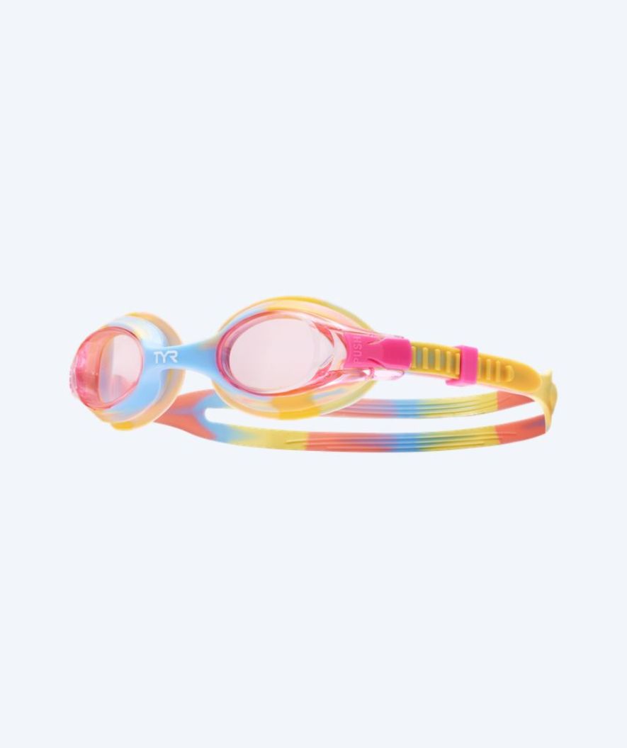 TYR swimming goggles for kids - Swimple - Pink/orange