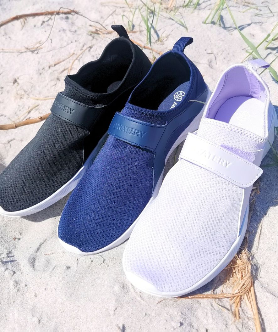 Watery swim shoes for adults - Bondi - Dark blue