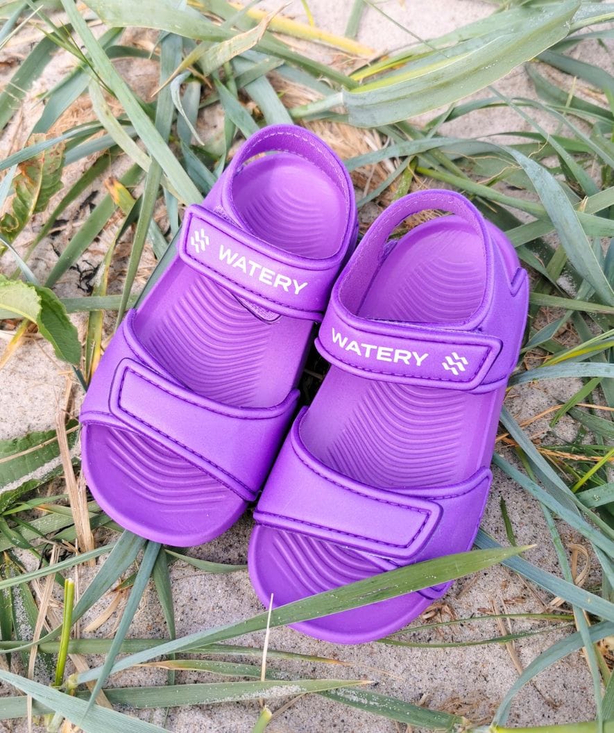 Watery swim sandals for kids - Moana - Purple