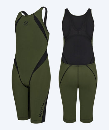 Watery competition swimsuit for girls - Rapidskin 2.0 - Green