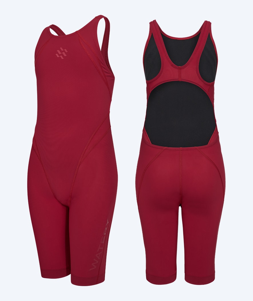 Watery competition swimsuit for girls - Rapidskin 2.0 - Red