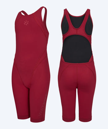 Watery competition swimsuit for girls - Rapidskin 2.0 - Red