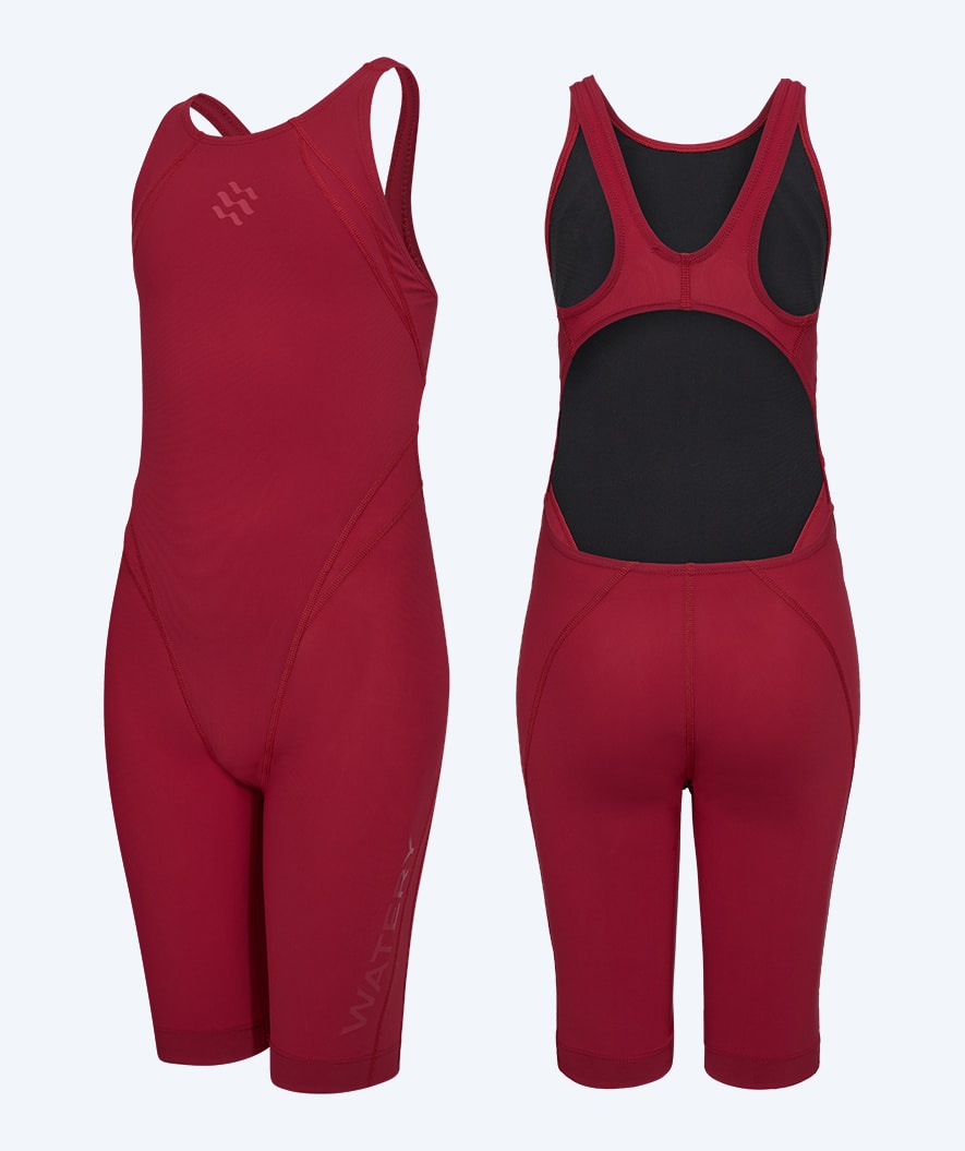 Watery competition swimsuit for girls - Rapidskin 2.0 - Red