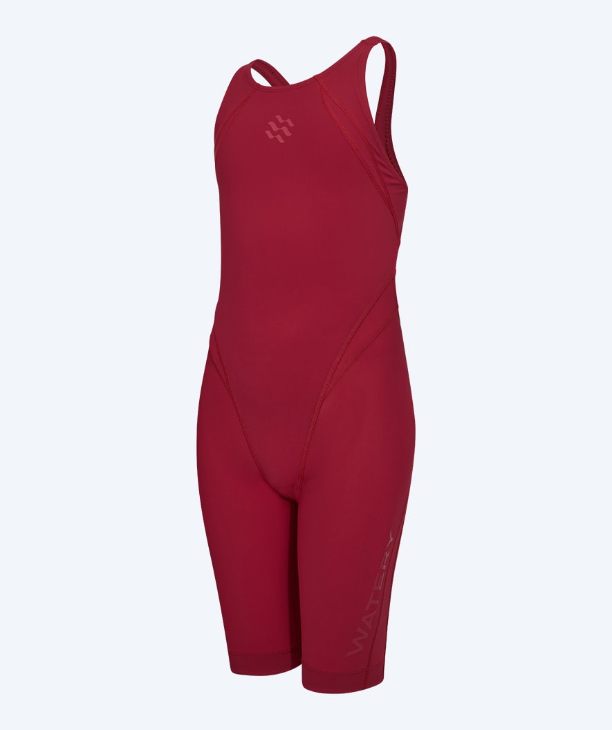 Watery competition swimsuit for girls - Rapidskin 2.0 - Red