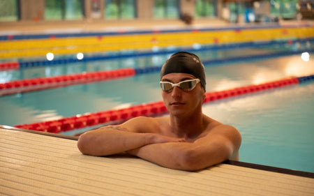 Competition / training swim goggles