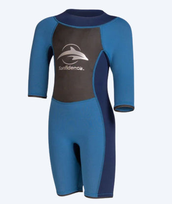 Konfidence wetsuit for kids - Shorty (3mm) - Dark blue