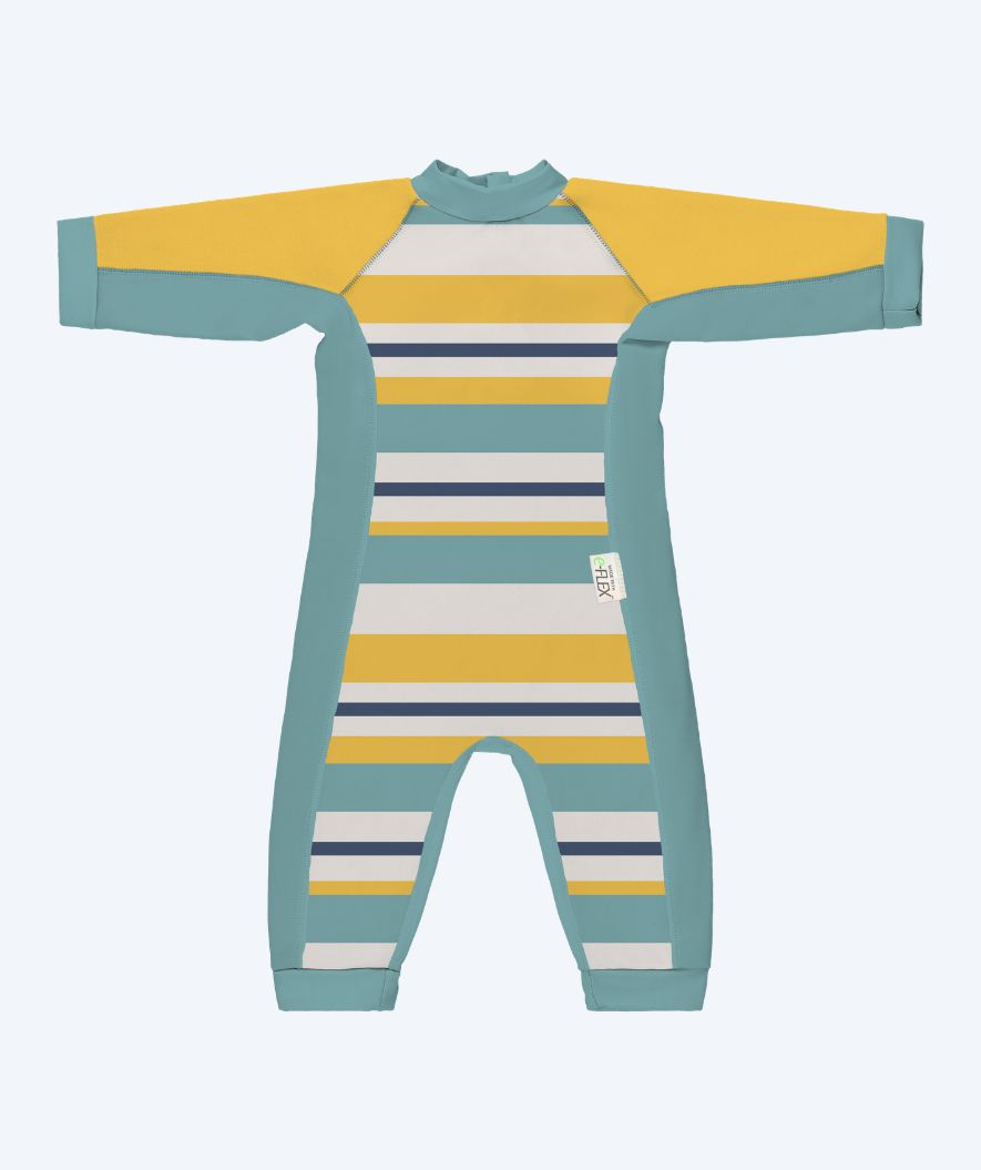 Konfidence wetsuit for kids - SplashyTM - Blue/yellow