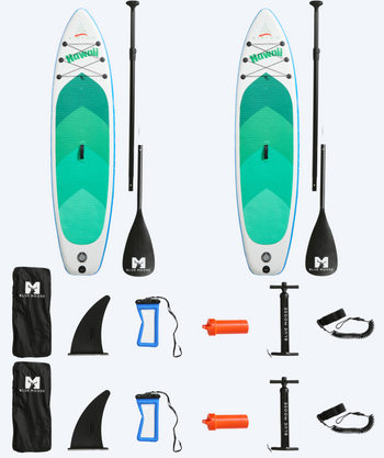 Bundle Offer: 2x Watery Global Inflatable SUP Paddleboard 10'6 - Limited