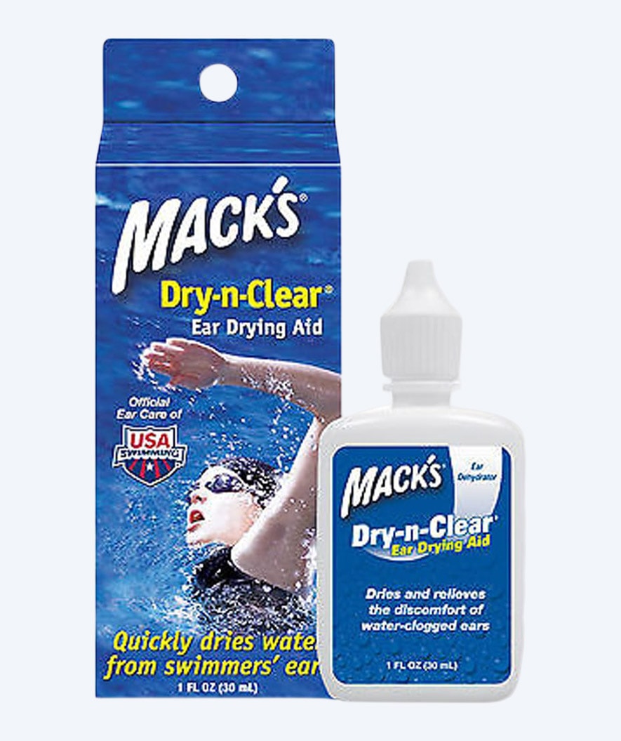 Mack´s ear drying kit against water in the ears - Dry-n-clear