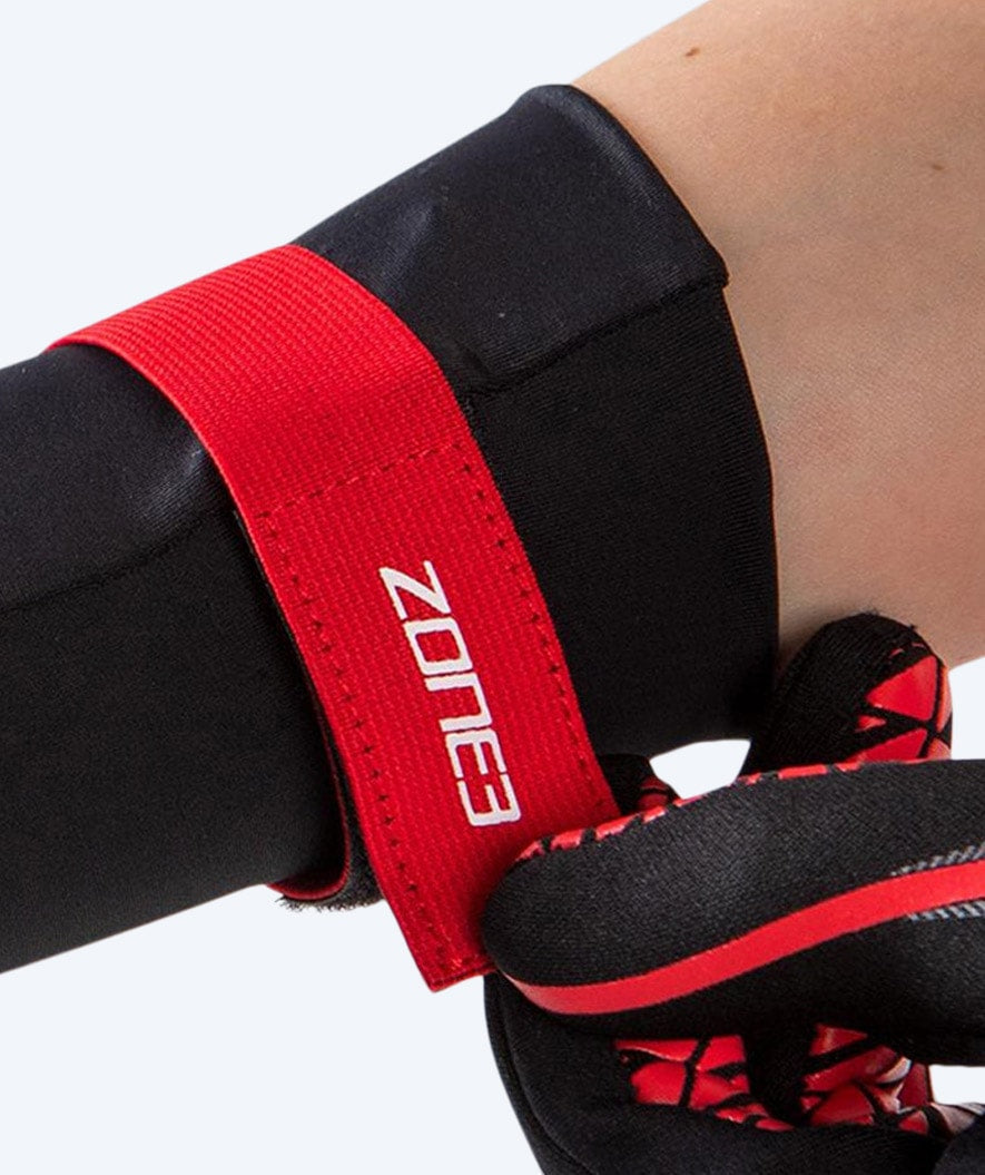 ZONE3 neoprene gloves - Neoprene (2mm) - Black/red
