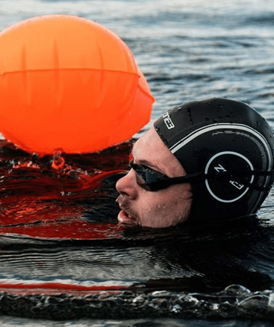 ZONE3 neoprene hood - (4mm) - Black/silver