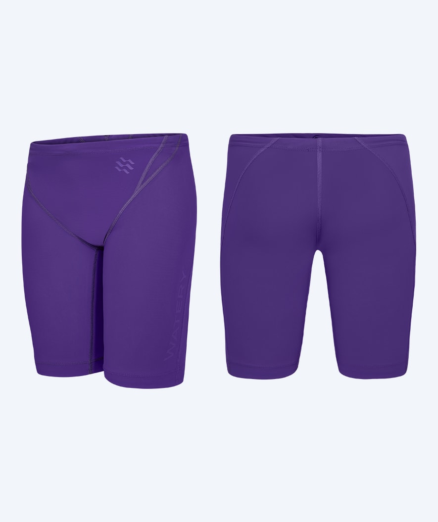 Watery competition swim trunks for men - Rapidskin 2.0 - Purple