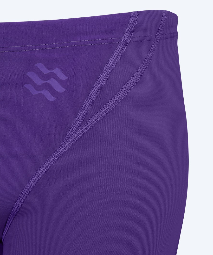 Watery competition swim trunks for men - Rapidskin 2.0 - Purple