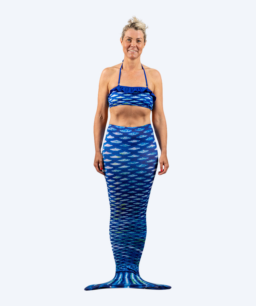 Watery mermaid tail for women - Blue Ocean (excl. monofin)
